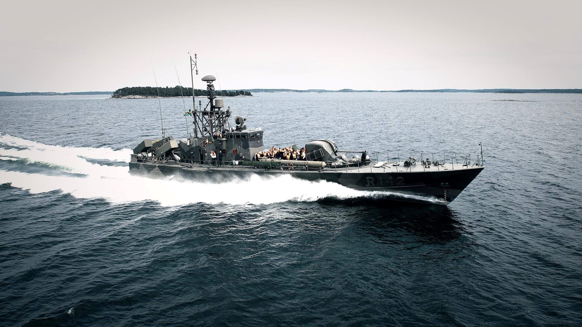 Missile boat r142 ystad